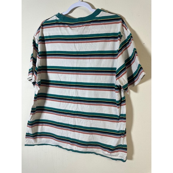 Guess Originals Striped T-Shirt Retro 90s Style Short Sleeve Tee Size‎ L - Picture 6 of 7